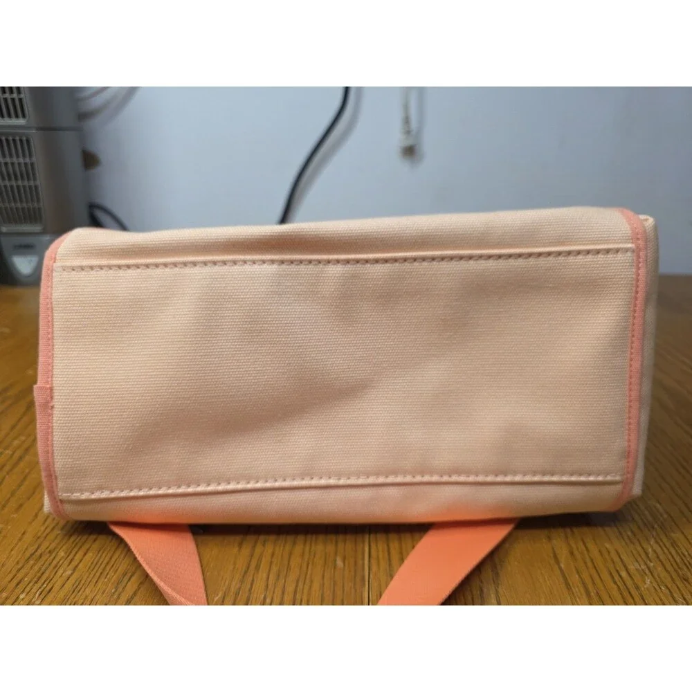 Kate Spade Dash Canvas Tote Bag In Light Cantaloupe With Wristlet